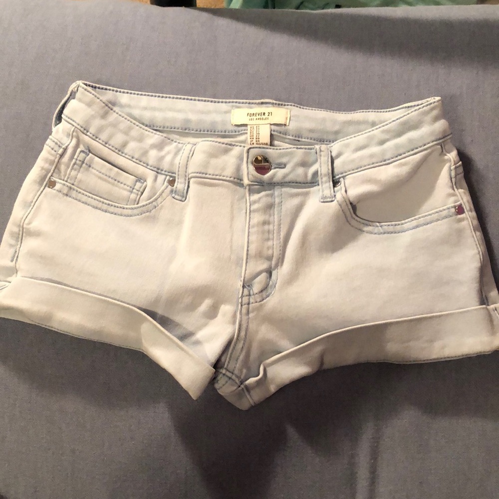 F21 Short Shorts Size 27